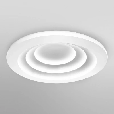 Imagen de LEDVANCE Smarte LED Wand und Deckenleuchte für Innen mit WIFI Technologie, Lichtfarbe änderbar (3000K 6500K), Weiss, 500mm, Kompatibel Google Alexa Voice Control, SMART+ ORBIS SPIRAL