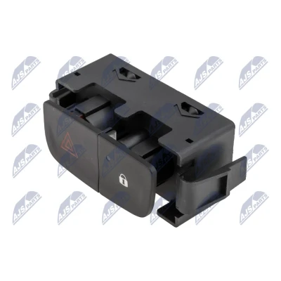 Imagen de NTY EWS RE 061 Interruptor intermitente de aviso 12 DACIA: Duster SUV, OPEL: Vivaro B Furgón