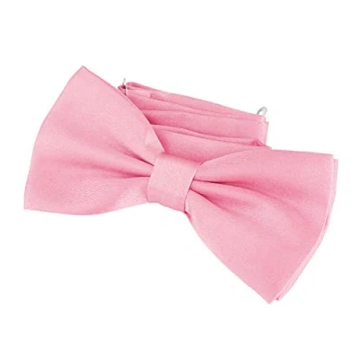 Imagen de DonDon Pajarita Hombre elegante con gancho nudo y ajustable color rosa