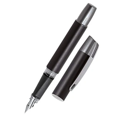 Imagen de Online Schreibgeräte 61177/3D Pluma estilográfica para zurdos, color negro