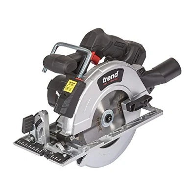Imagen de Trend Sierra circular inalámbrica sin escobillas de 18 V (herramienta básica), T18S/CS165B