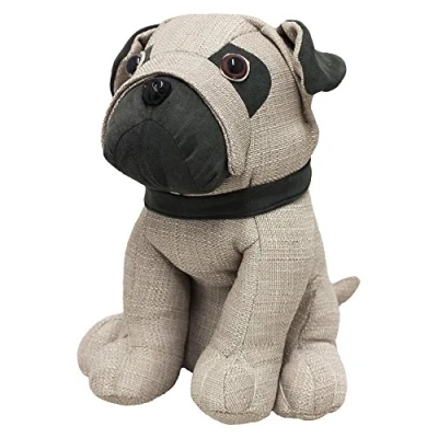 Imagen de Riva Paoletti Amasado Doorstop Dog Heavywight Sand Relleno 100% Polyester 23 X 15 24 Cm (9&quot; 6&quot; 9&quot; Pulgadas) Diseñado En El Reino Unido