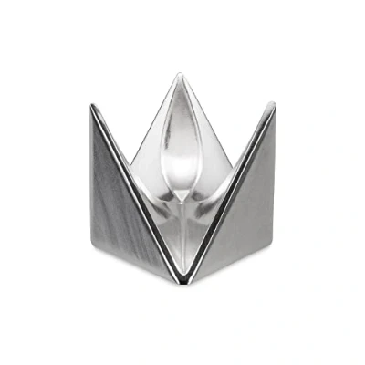 Imagen de ALESSI ago01 Roost huevera de Aluminio Espejo Pulido, Plata, 4,5 x cm
