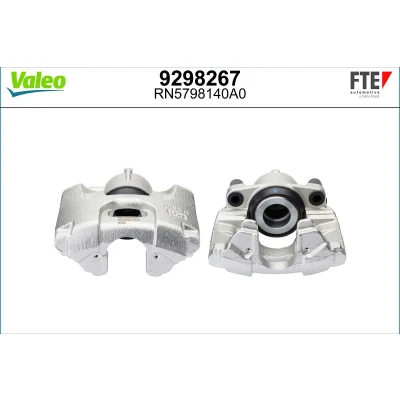 Imagen de FTE 9298267 Pinza de freno gris Hierro fundido Eje delantero, derecha sin soporte OPEL: Vectra C Berlina, Signum CC, Caravan