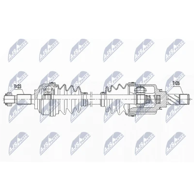 Imagen de Semi eje NTY NPW RE 191