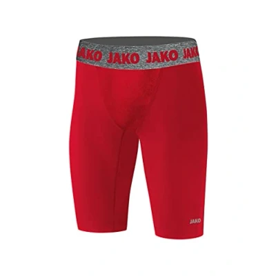 Imagen de JAKO Pantalones Cortos de compresión 2.0 para Hombre, Rojo, L