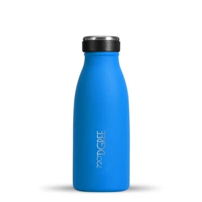 Imagen de 720DGREE Botella Agua Acero Inoxidable “milkyBottle“ 350ml Sin BPA Free, Antigoteo y Prueba de Fugas Frasco térmico, Cantimplora Aislada Bebida con Gas, Deporte, Escuela, Gimnasio, Exteriore