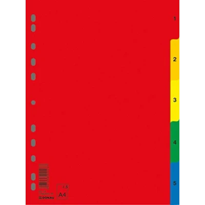 Imagen de Danubio 7708095pl de 99 color registro, PP, A4, 230 x 297 mm, 1 5, 5 hojas