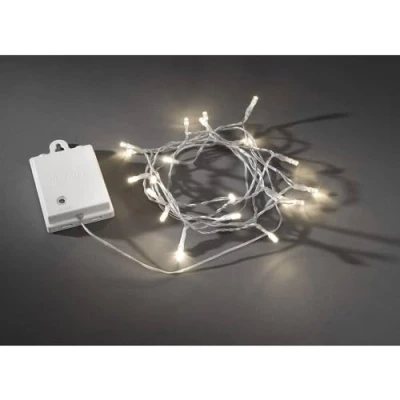 Imagen de Konstsmide Christmas Larga cadena de luces LED sensor IP44 exteriores