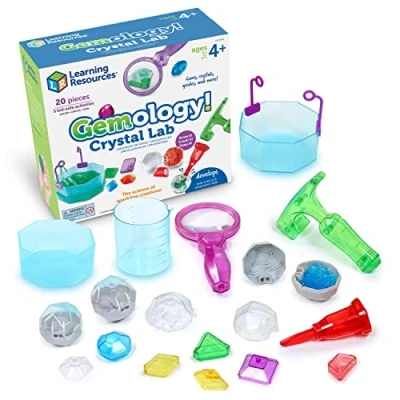 Imagen de Learning Resources Laboratorio para fabricar piedras preciosas Gemology , kit de STEM niños, 4+ años