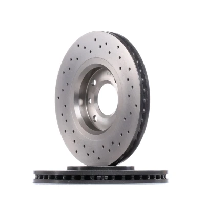 Imagen de BREMBO XTRA LINE 09.9619.1X Disco de freno 283 4 perforado/ventil. int. revestido altamente carbonizado con tornillos norauto, oscaro, mister auto