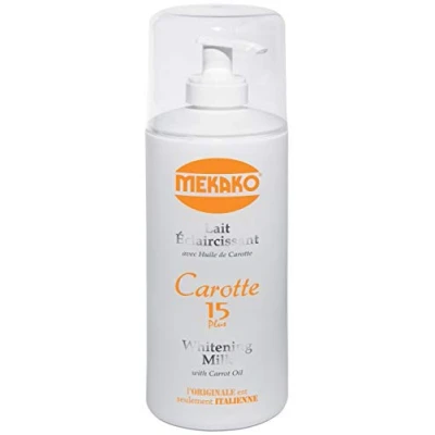 Imagen de MEKAKO Lait Carotte 15plus Éclaircissant 400 ml