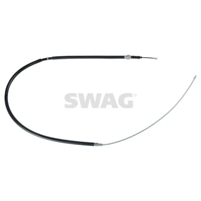 Imagen de SWAG 32 92 2962 Cable de Freno Mano Atrás izquierda, derecha 1691 Discos SEAT: Leon I Hatchback, Toledo 2 Limousine, VOLKSWAGEN: Golf 4