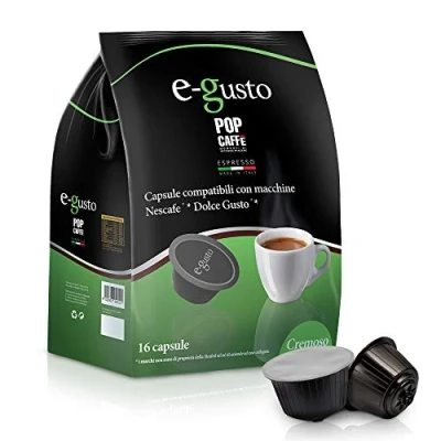 Imagen de 96 Cápsulas Pop Caffé e Gusto mezcla 2 cremoso COMPATIBLES Nescafe Dolce