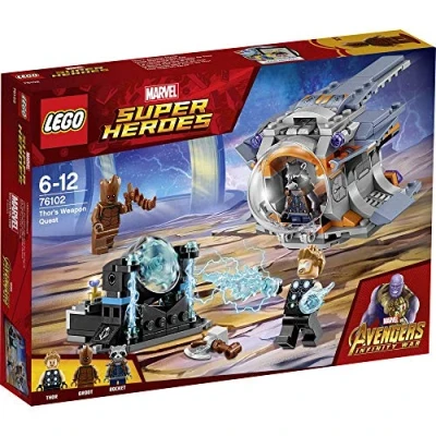 Imagen de LEGO 76102 Super Heroes Aventura Tras el Arma de Thor