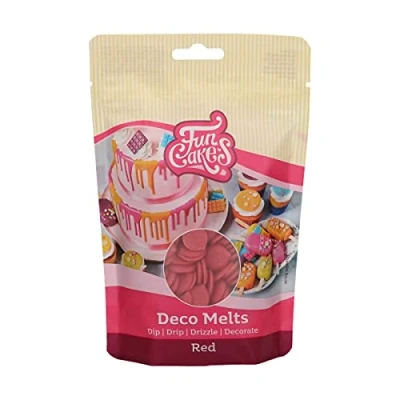 Imagen de FunCakes Deco Melts Rojo AZO Free 250 g