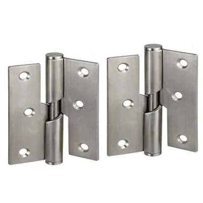 Imagen de Par de bisagras puerta acero inoxidable 76 mm (derecha)