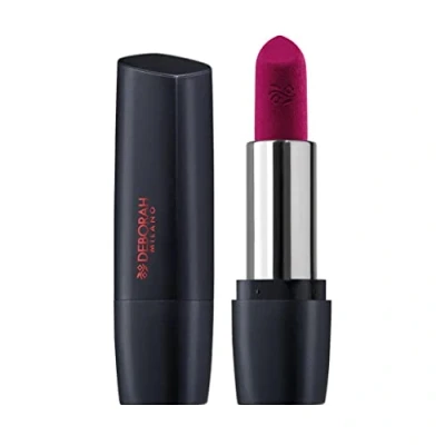 Imagen de Deborah Pintalabios Milano Red Mat N.31 Berry Me, acabado ultra mate, de larga duración, con colágeno, ácido hialurónico y extracto aguacate para labios nutridos, hidratados, suaves repolvados