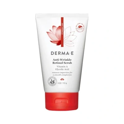 Imagen de Derma E Antiarrugas vitamina A glicólico Scrub de 4 onzas (113 g)