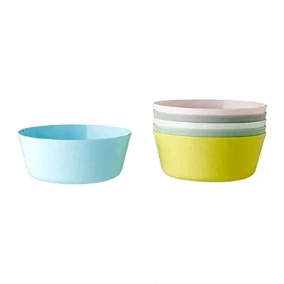 Imagen de Ikea Juego de 6 cuencos plástico (colores mezclados)