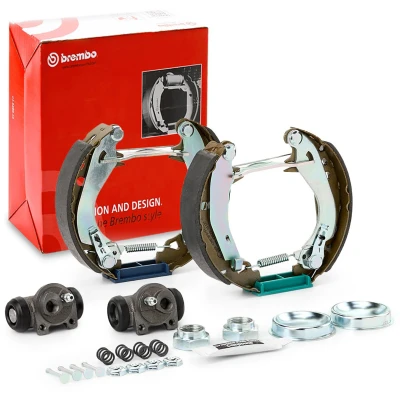 Imagen de BREMBO Kit &amp; FIT K 61 046 frenos, disco de tambor CITROËN: Saxo Hatchback, AX, PEUGEOT: 106 II I Hatchback