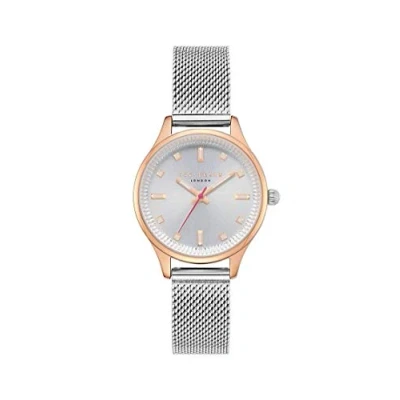Imagen de Ted Baker Reloj Analógico para Mujeres de Cuarzo con Correa en Acero Inoxidable TE50650003