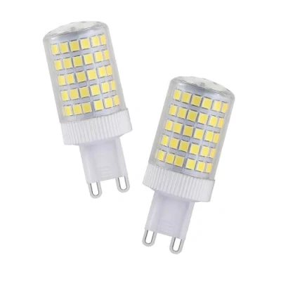 Imagen de Ruihua Bombilla LED G9 de 10W Equivalente a una Lámpara Halógena 100W,6000K Blanco Frío No Regulable con Ángulo haz 360​​ 1000LM AC220 240V, 2 Paquetes