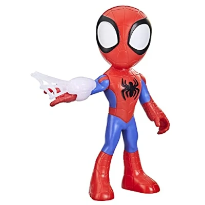 Imagen de Marvel Hasbro Spidey y Sus Amigos Extraordinarios, Figura de héroe Gigante 22 cm Spidey, Juguete para Niños a Partir 3 Años