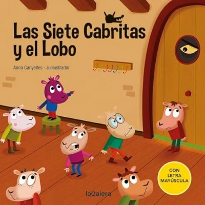 Imagen de Las Siete Cabritas Y El Lobo (con Letra Mayuscula)