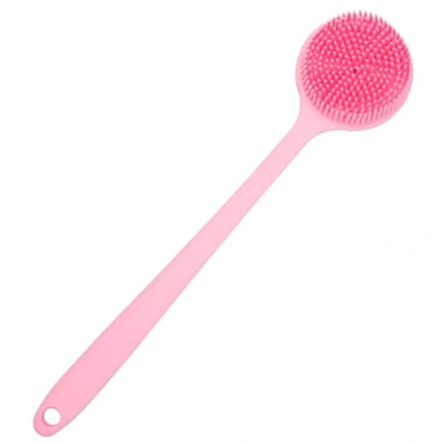 Imagen de DNCDNC Cepillo de silicona suave para la parte trasera ducha y el baño, , Rosado, 1 uds. por paquete, ]