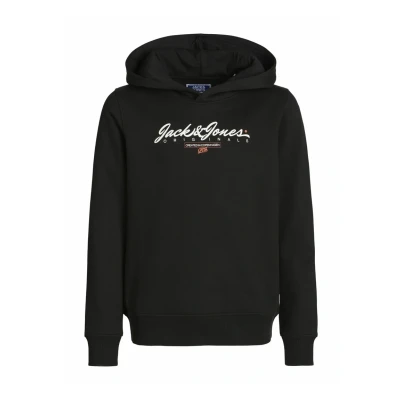Imagen de Jack &amp; Jones Junior Jersey con capucha para niños, Talla: 140, Black