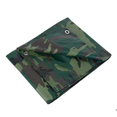 Imagen de RIBITECH PRBC1301 Lona Impermeable e imputrescible Camuflaje, 1,8 x 3 m