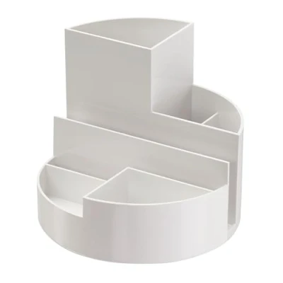 Imagen de Maul rundbox portabolígrafos, 6 compartimentos Resistente a los golpes ABS, color weiß