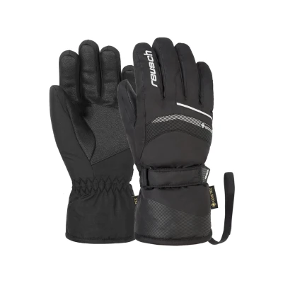 Imagen de Reusch Guantes para niños, Talla: 3.5, Black white
