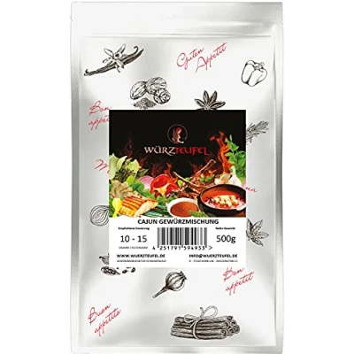 Imagen de Cajun Mezcla de especias para preparar gombos y platos Jambalaya (500 g)