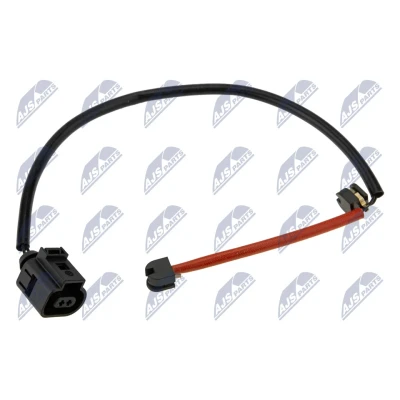 Imagen de NTY HCZ VW 002 Sensor de Desgaste Pastillas Frenos Eje delantero VOLKSWAGEN: Touareg II, I, PORSCHE: Cayenne, AUDI: Q7