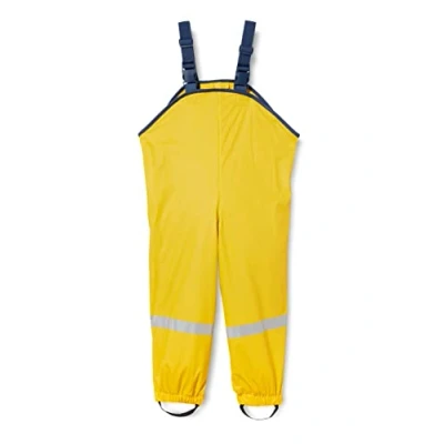 Imagen de Playshoes Pantalones de Barro, Monos lluvia para Unisex niños, Amarillo (Yellow), 104