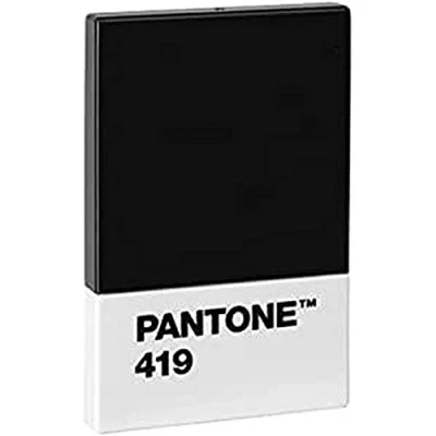 Imagen de Copenhagen design Creditcard Pantone Credit &amp; Business Holder, Plastic Card Case, 95x60x11 mm, Black, 419 C, One Size