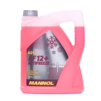 Imagen de MANNOL AF12+ MN4012 5 Anticongelante G12+ Rojo PEUGEOT: Boxer Furgón, 307 Familiar, 807, OPEL: Mokka / X, Vectra C Berlina, Corsa Hatchback