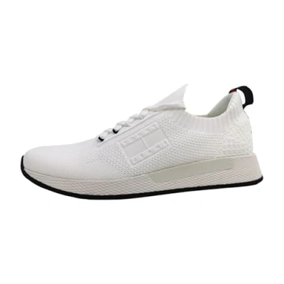 Imagen de Tommy Jeans Zapatillas para Hombre Runner Sneaker de Deporte, Blanco (Ecru), 46