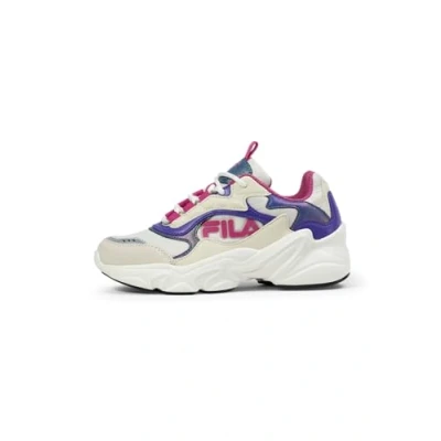 Imagen de Fila Collene LOGO Zapatillas para niños, Talla: 34, Turtledove/fuchsia rose Zapatos