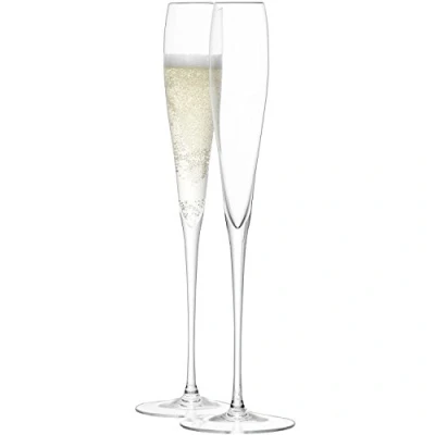 Imagen de Lsa G874 05 991 Copa de Vidrio para Champán, Flute, Transparente, 100ml, Paquete 2, Cristal