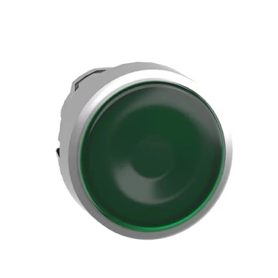 Imagen de Schneider Electric ZB4BW333 Cabeza de Pulsador iluminado, Ø 22 verde