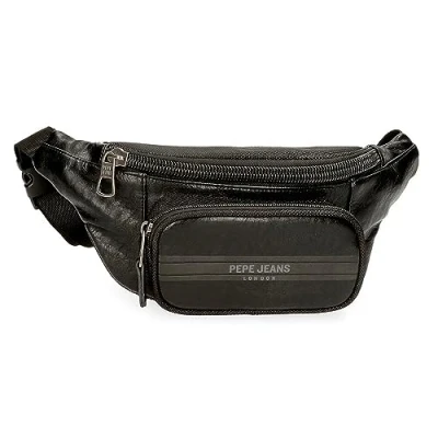Imagen de Pepe Jeans Horley Riñonera Negro 30x13x5 cms Poliéster