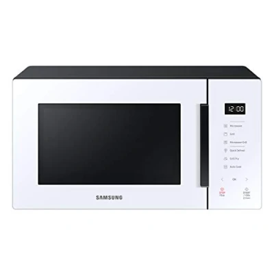 Imagen de Microondas con grill Samsung MG23T5018CW/EC, 800W, 6 niveles, Modo Eco, 23l, Blanco