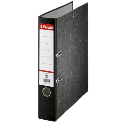 Imagen de Esselte Standard Archivador Parent ASIN de (4), color negro estrecho