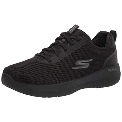 Imagen de Skechers Go Walk Stability Magnificent Glow, Zapatillas Mujer, Black Textile Trim, 36 EU
