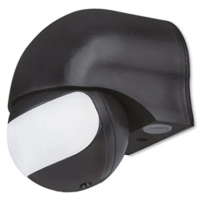 Imagen de sonero IMS011 Detector movimiento infrarrojo, IP44, 180/12m 1 pz, negro