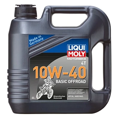 Imagen de Liqui Moly Motorbike 4T Basic Offroad 10W 40 4L Aceite de motor 3062