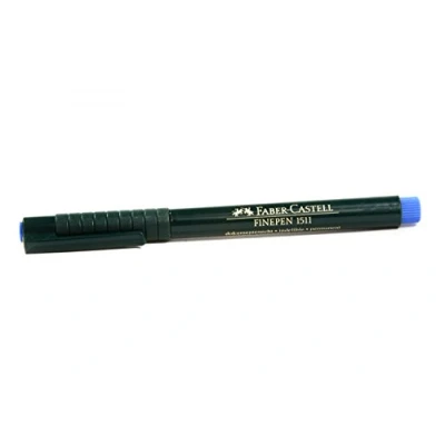 Imagen de Faber Castell Juego de 3 rotuladores extra fin finepen 1511, azul